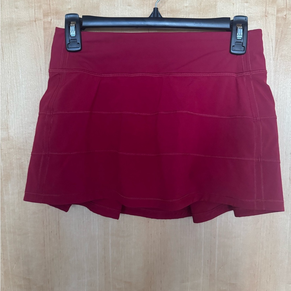 Lululemon Athletica Red Skort